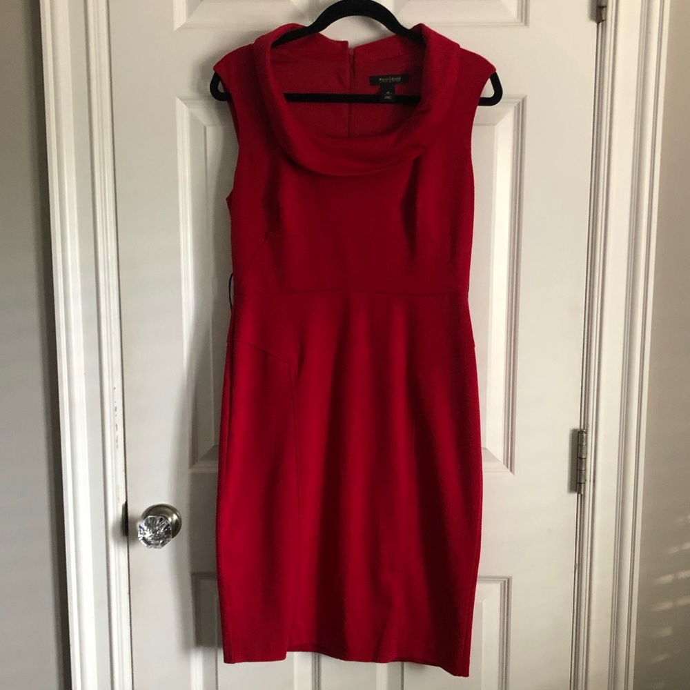 White House Black Market Cowl Neck Dress